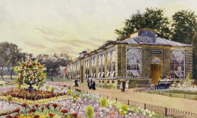 Zoo de Londres : Maison des singes - Charles Edwin Flower
