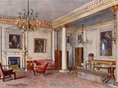 La Salle de Réception, 10 Downing Street, 1906 - Charles Edwin Flower
