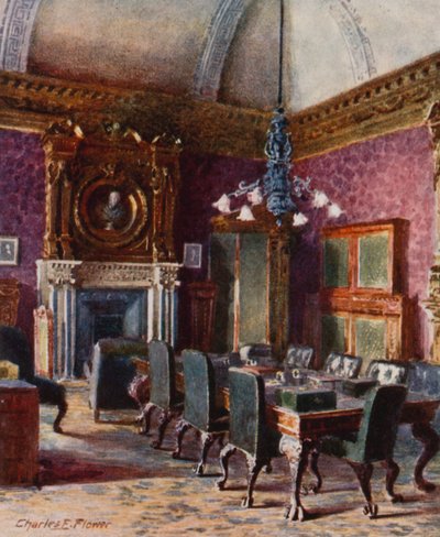 Salle du Conseil du Trésor, bureau du Chancelier de l