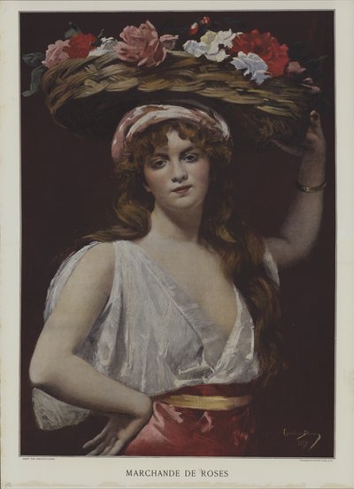 Marchande de Roses - Charles Emile Auguste Carolus Duran