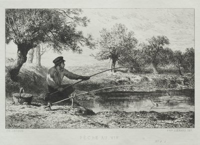 Pêche - Charles Emile Jacque