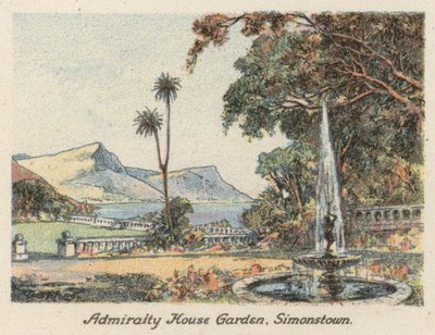 Afrique du Sud : Jardin de la Maison de l