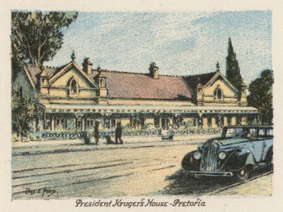 Afrique du Sud : Maison du président Kruger, Pretoria - Charles Ernest Peers