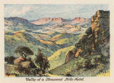 Afrique du Sud : Vallée des Mille Collines, Natal - Charles Ernest Peers