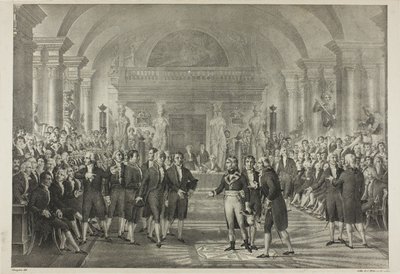 Napoléon à la Chambre des députés, de la Vie politique et militaire de Napoléon - Charles Etienne Pierre Motte