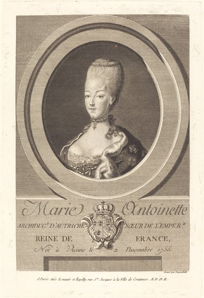Marie-Antoinette - Charles Eugene Duponchel