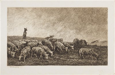 Le Guet du Chien - Charles Francois Daubigny