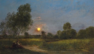 Lever de lune, 1878 - Charles Francois Daubigny