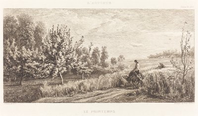 Le Printemps - Charles Francois Daubigny