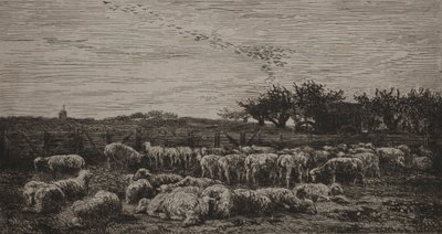 La Grande Bergerie, 1860 - Charles Francois Daubigny