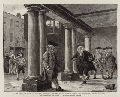 La colonnade sous l