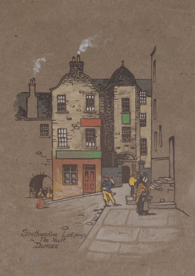 Strathmartine Lodgings, dans la voûte, Dundee - Charles Gustav Louis Phillips