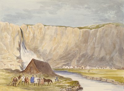 Vue, région polaire - Charles Hamilton Smith