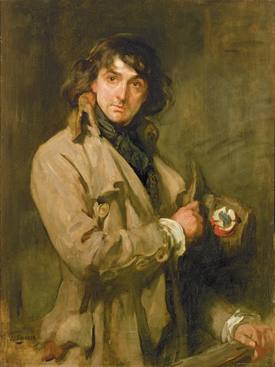 Portrait de Sir John Martin Harvey, en tant que Sydney Carton dans 
