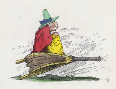 La vieille sorcière du temps - Charles Henry (after) Bennett