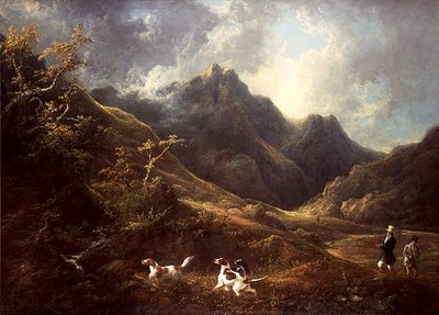 Chasse au-dessus des chiens - Charles Henry Schwanfelder