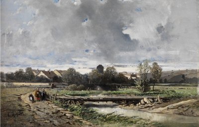 Un village en Normandie - Charles Hoguet