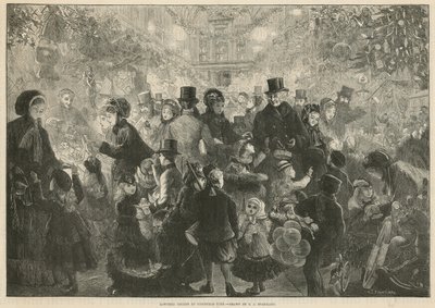 Arcade de Lowther à Noël - Charles J. Staniland