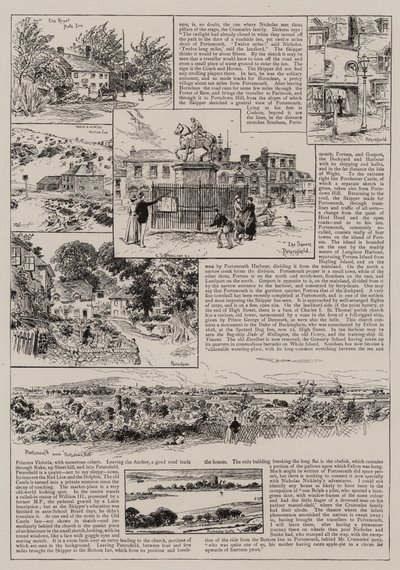 À Portsmouth avec Nicholas Nickleby et Smike - Charles J. Staniland