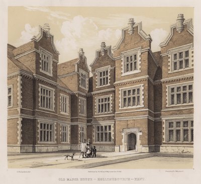 Ancienne maison de maître, Hollingbourne, Kent - Charles James Richardson