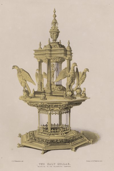 La salière appartenant à la Goldsmith