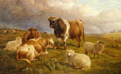 Repose (huile sur toile) - Charles Jones