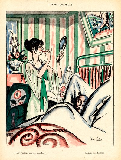 Le Rire Rouge, Satirique en Couleurs - Charles Laborde