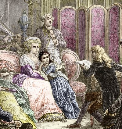 Le Salon de Suzanne Curchod et Madame Necker - Charles Laplante