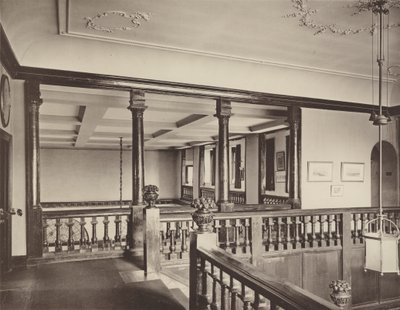Château de Farnham, Kent, le palier de l