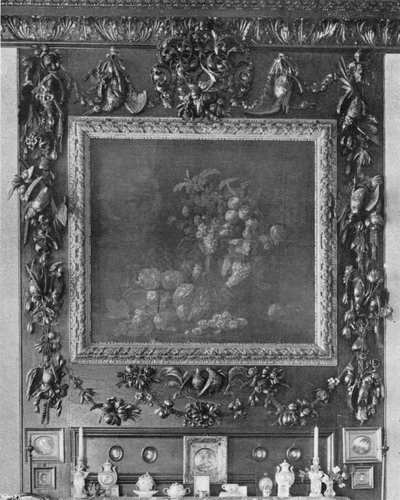Sculpture de Gibbons dans le salon - Charles Latham