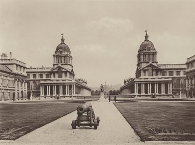 Hôpital de Greenwich, vue générale - Charles Latham