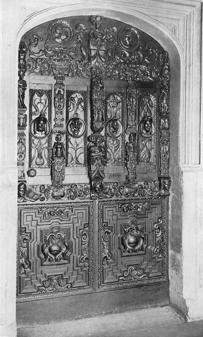 La porte du hall, début du XVIIe siècle - Charles Latham
