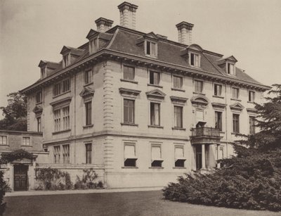 Thorpe Hall, Peterborough, la Façade Sud - Charles Latham