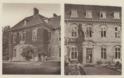 Maison Wolvesey, Winchester, parties des façades nord et sud - Charles Latham