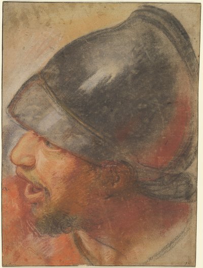 Kopf eines makedonischen Soldaten - Charles Le Brun