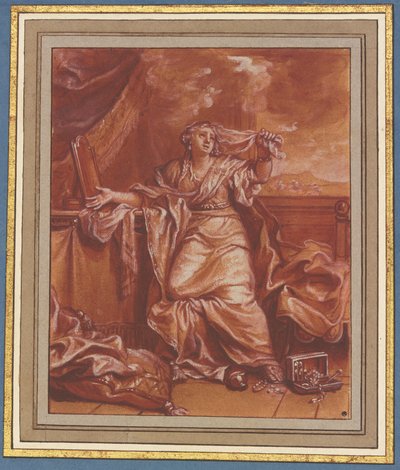 Die reuige Magdalena - Charles Le Brun