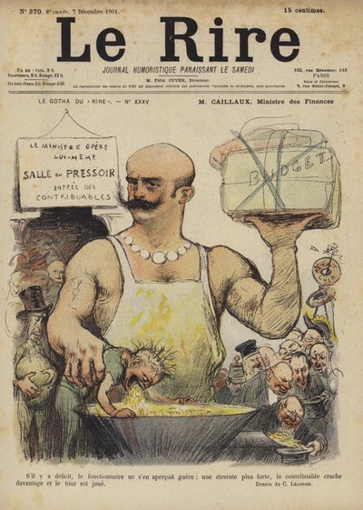Illustration pour Le Rire - Charles Leandre