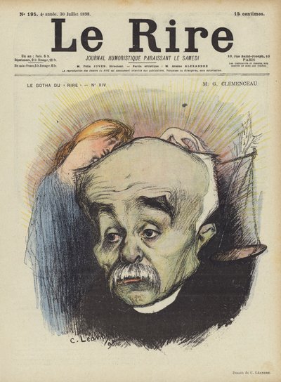 Illustration pour Le Rire - Charles Leandre