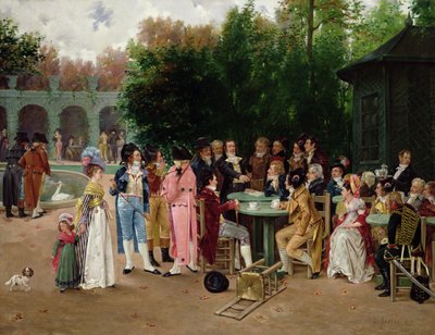 Un public attentif - Charles Louis Kratke