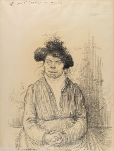 Femme paysanne - Charles Lucien Leandre