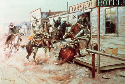 Sans frapper - Charles Marion Russell