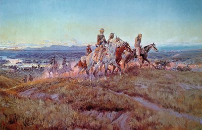 Cavaliers de la grande prairie - Charles Marion Russell