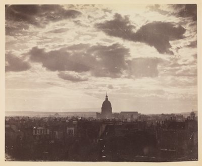 [Étude des nuages au-dessus de Paris] - Charles Marville