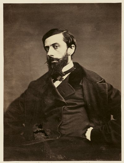 Portrait de Charles-Théodule Devéria - Charles Marville