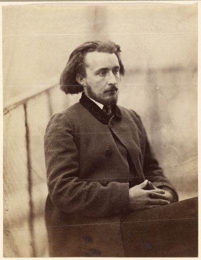Portrait de Charles Delahaye - Charles Marville