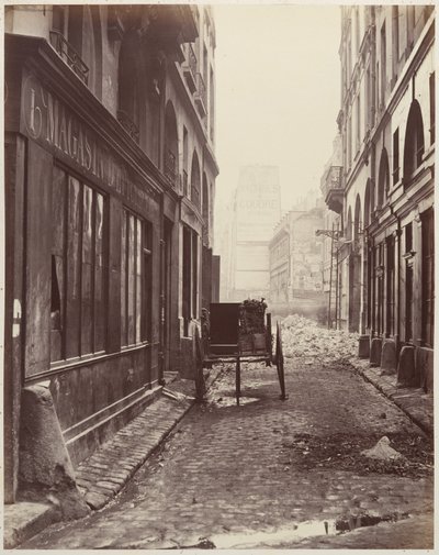 Rue Estienne, de la rue Boucher - Charles Marville