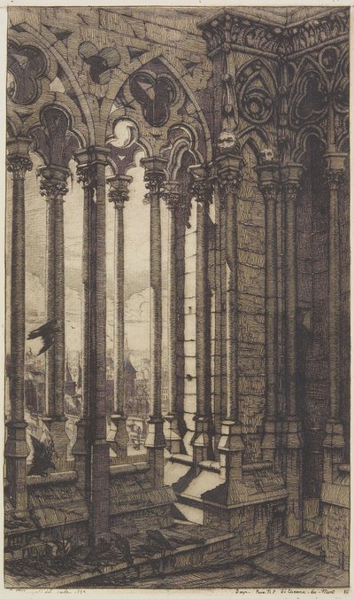 Galerie de Notre-Dame - Charles Meryon