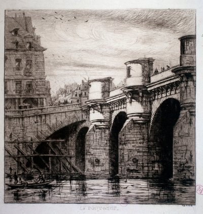 Die Pont-Neuf - Charles Meryon
