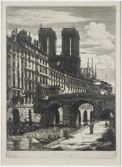 Le Petit Pont - Charles Meryon