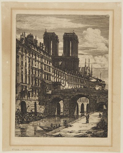 Le Petit Pont - Charles Meryon